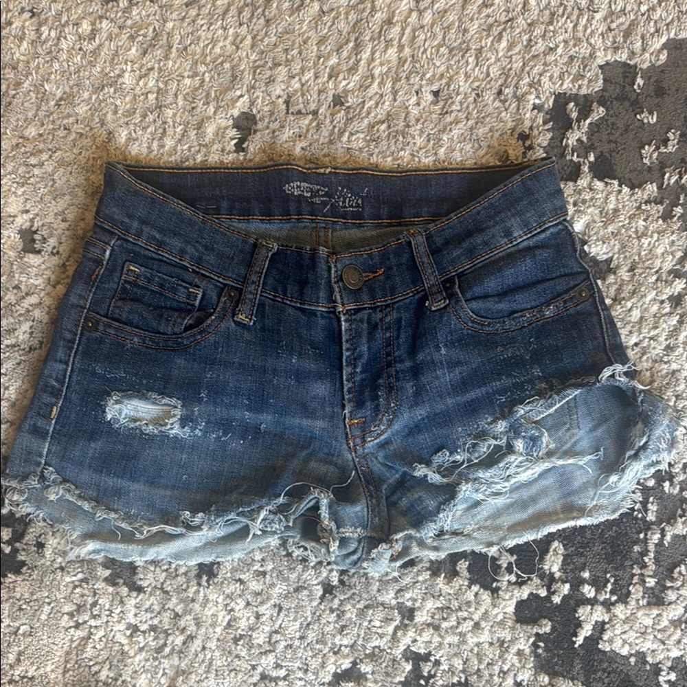 Old Navy Dark Blue Jean Shorts